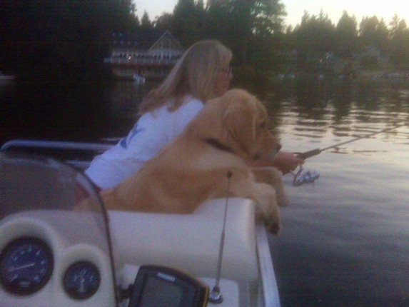 I’ll Watch the bobber, Mom, you just catch the fish!